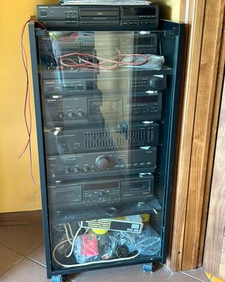 Impianto Hi-Fi Technics completo vintage