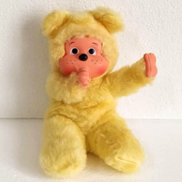 Peluche Mon cicci scimmia bambola vintage Moncicci