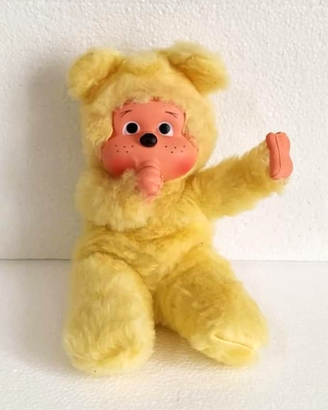 Peluche Mon cicci scimmia bambola vintage Moncicci