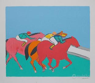 Cesetti Giuseppe serigrafia firmata dal maestro.