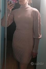 Vestito rosa antico tg 42/44