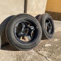 Cerchi con gomme invernali 185/65 R15 renault