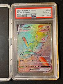 Mew VMAX 268/264 Secret Rare Rainbow PSA 10 ENG
