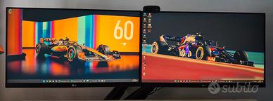 2 Monitor Lg 24" 75Hz