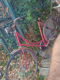 Bici donna olandese da sistemare
