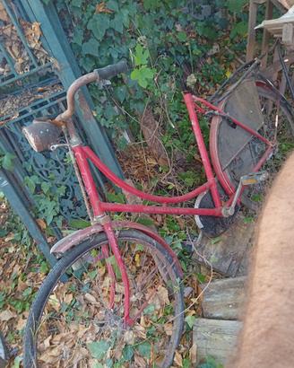 Bici donna olandese da sistemare