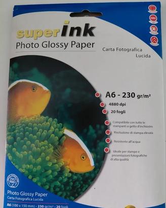 Carta fotografica lucida