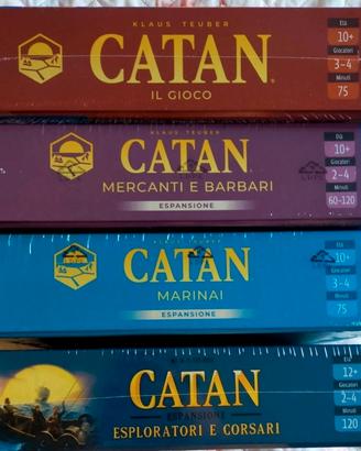 catan gioco +3 espansioni 