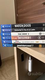 PS4 perfettamente funzionante + controller + games