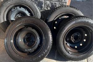 Cerchi piu gomme 175/65 R 14 invernali