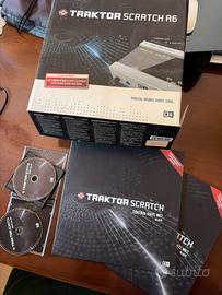 NI Traktor scratch timecode vinili + cd, no scheda