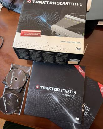 NI Traktor scratch timecode vinili + cd, no scheda