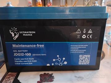 Batterie gel 2 più 2 batterie 240ah