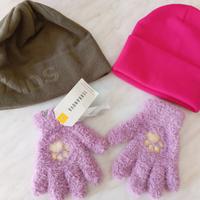 6 paia Guanti e 2  cappello bimbi