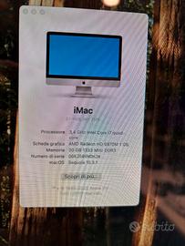 iMac 27'' 3,4GHz, I7 quad core AMD 6970M -RAM 20GB