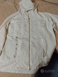 Giacca/felpa con zip e cappuccio