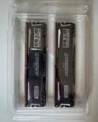 RAM 16 GB (2x 8 GB) Ballistix