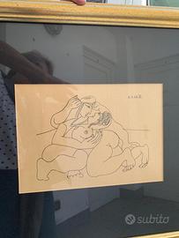 Stampa Picasso serie “Erotica”