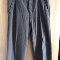 Pantaloni originali Quiksilver cotone marroni