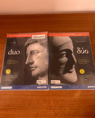 Duo- Versioni latino e greco ISBN 9788839537515C