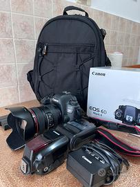 Canon 6D Mark Il con obiettivo 24-105