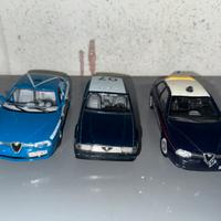 Lotto Modellini Alfa Romeo 1/24