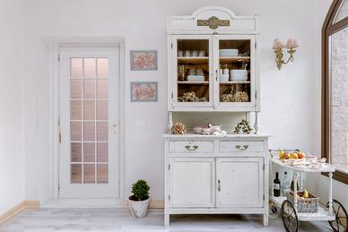 Credenza Shabby Chic Bianco Caldo