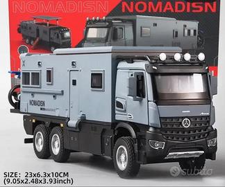 Camper Caravan New Model 1/24 Unimog Off-road RV M