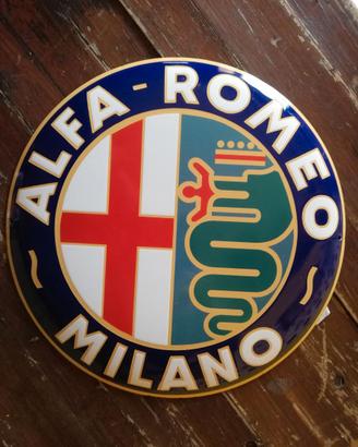 Scudo smaltato Alfa Romeo