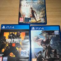 3 GIOCHI PS4