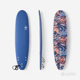 Tavola surf 7'8" 500 SOFT in schiuma blu