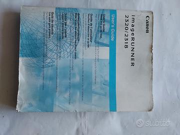 CANON GUIDA ORIGINALE immage runner 2320/2318