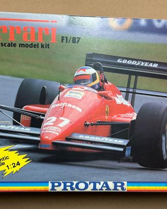 Model kit 1:24  Ferrari F1 / 87