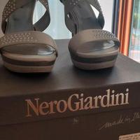 Sandalo gioiello Nero Giardini