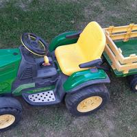 trattore JOHN DEERE PEG PEREGO 12V