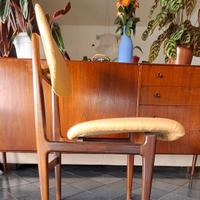 6 vintage stile scandinavo anni 60sedie 