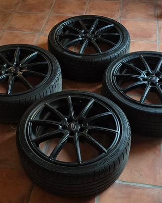 Cerchi neri R18 Audi A1-Polo-Seat-WTaigo-T-