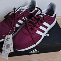 Adidas Run 60's, Bordeaux, tg. 47 1/3, nuove