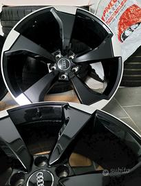 cerchi R 20 audi NEW ROTOR black NUOVI "leggere"