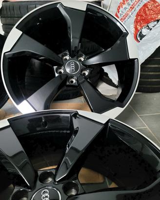cerchi R 20 audi NEW ROTOR black NUOVI "leggere"