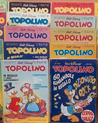 Fumetti Topolino anno 1980