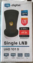 HB-Digital LNB + spina F argento