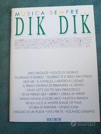 Raccolta di spartiti dei DIK DIK.