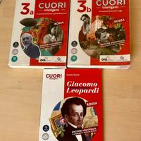 Libri di testo,Cuori intelligenti 3a,3b + Leopardi