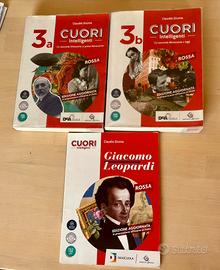Libri di testo,Cuori intelligenti 3a,3b + Leopardi