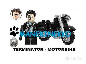 TERMINATOR moto FILM minifigure compatibile Lego Tutto per i