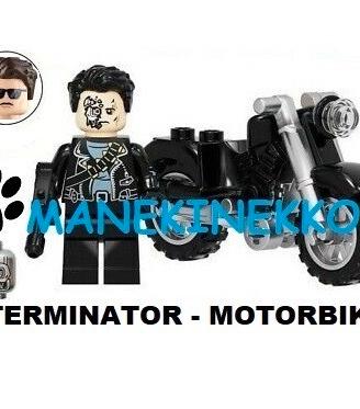 TERMINATOR + moto FILM minifigure compatibile Lego