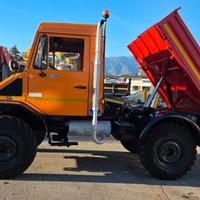 Mercedes Unimog U 140 4x4 ribaltabile trilaterale 