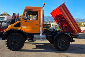 Mercedes Unimog U 140 4x4 ribaltabile trilaterale 