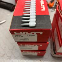 Chiodi + Cartucce in polvere Hilti